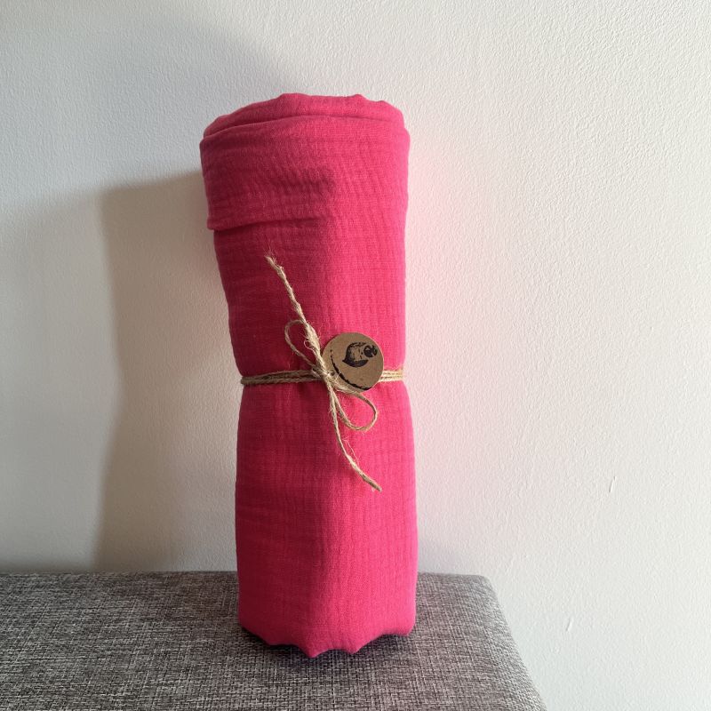 Pink duplagéz babatakaró